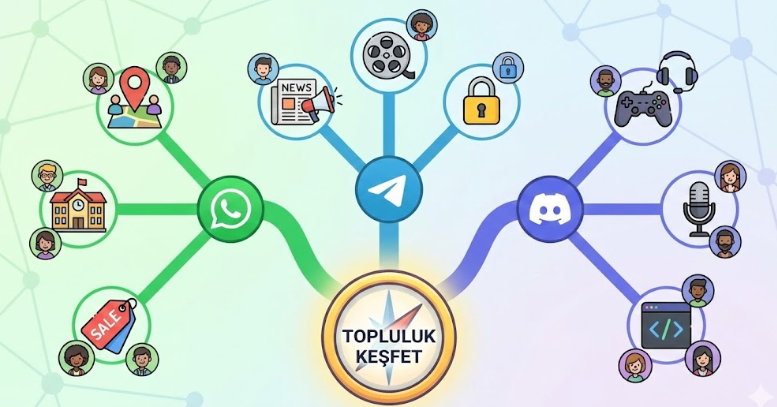 WhatsApp, Telegram ve Discord Topluluklarını Keşfetme
